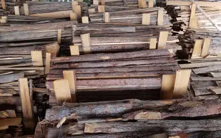 Kalodázott tüzifa (kalapfa hulladék) 1